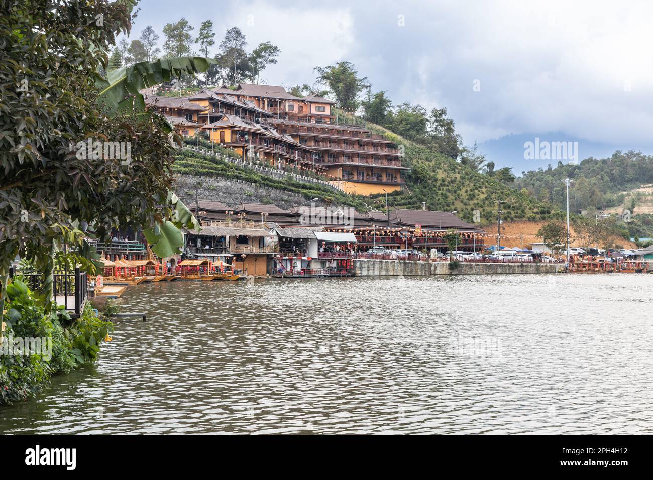 Ban Rak Thai, a beautiful village within Mae Hong Son province ...
