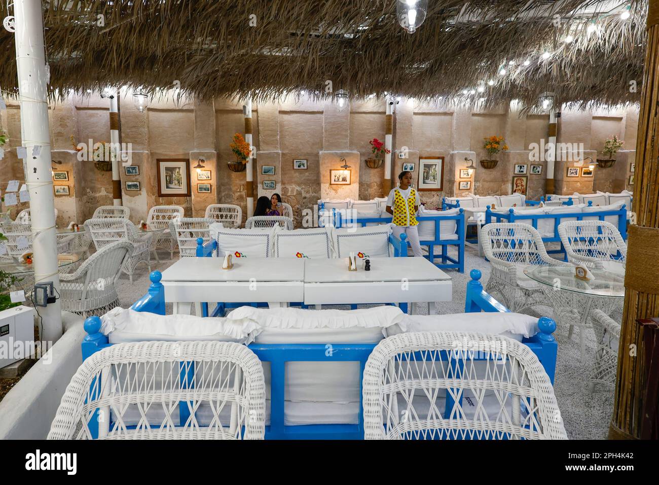 Arabian Tea House, Al Fahidi Historical District, Dubai, UAE Stock Photo Alamy