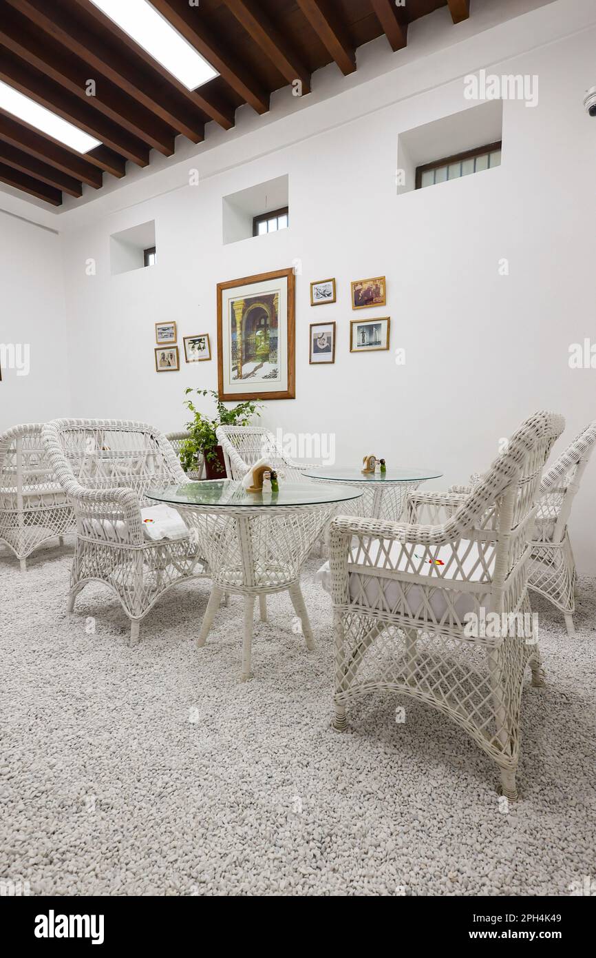 Arabian Tea House, Al Fahidi Historical District, Dubai, UAE Stock Photo Alamy