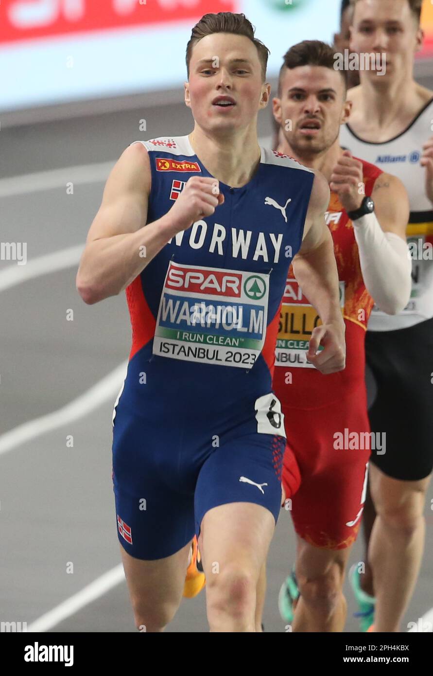 Karsten WARHOLM of Norway 400m Men Semi-Final during the European ...