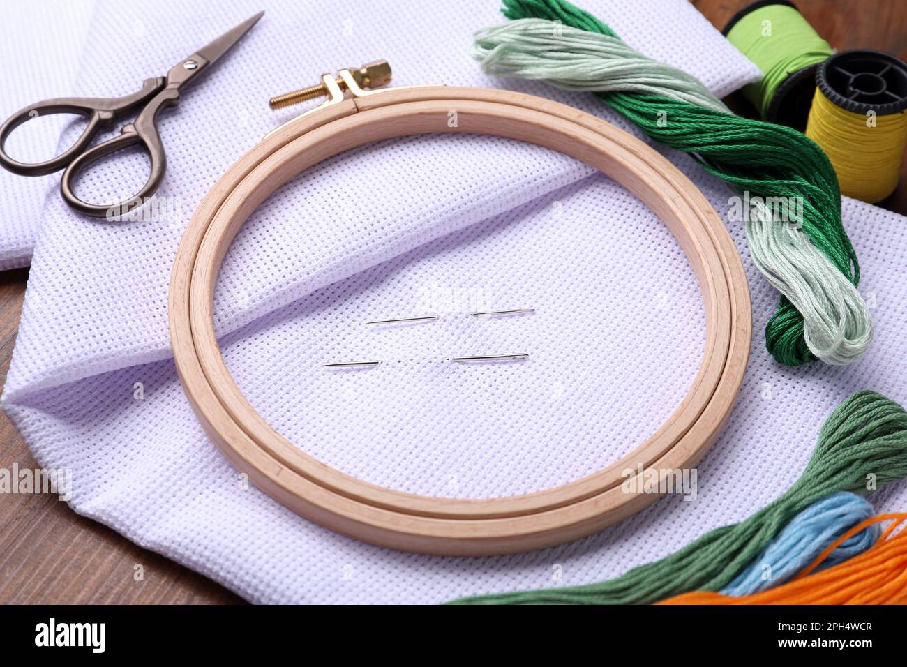 Embroidery tools hi-res stock photography and images - Alamy