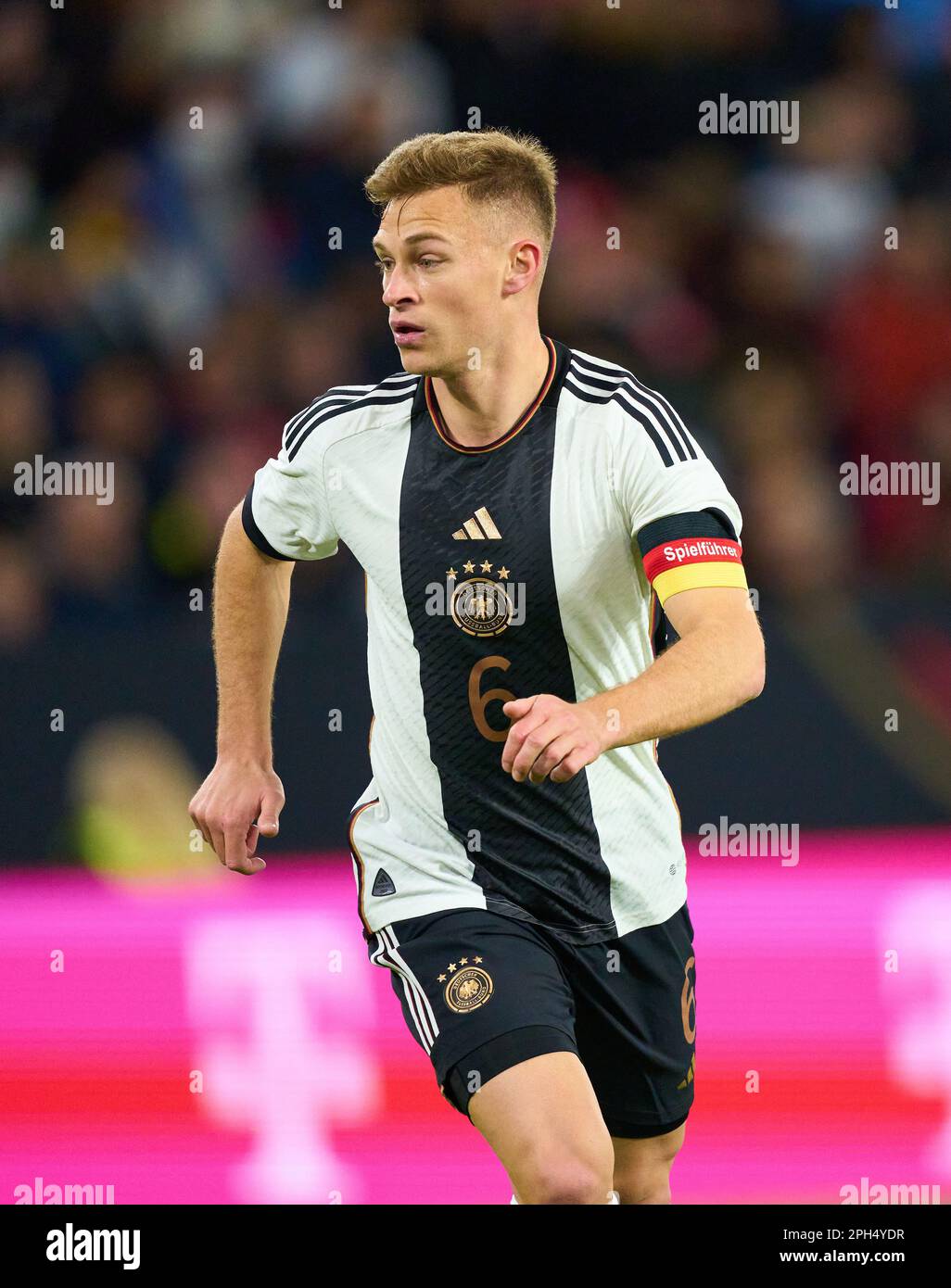 Joshua Kimmich, DFB 6  in the friendly match GERMANY - PERU 2-0 Preparation for European Championships 2024 in Germany ,Season 2022/2023, on Mar 25, 2023  in Mainz, Germany.  © Peter Schatz / Alamy Live News Stock Photo