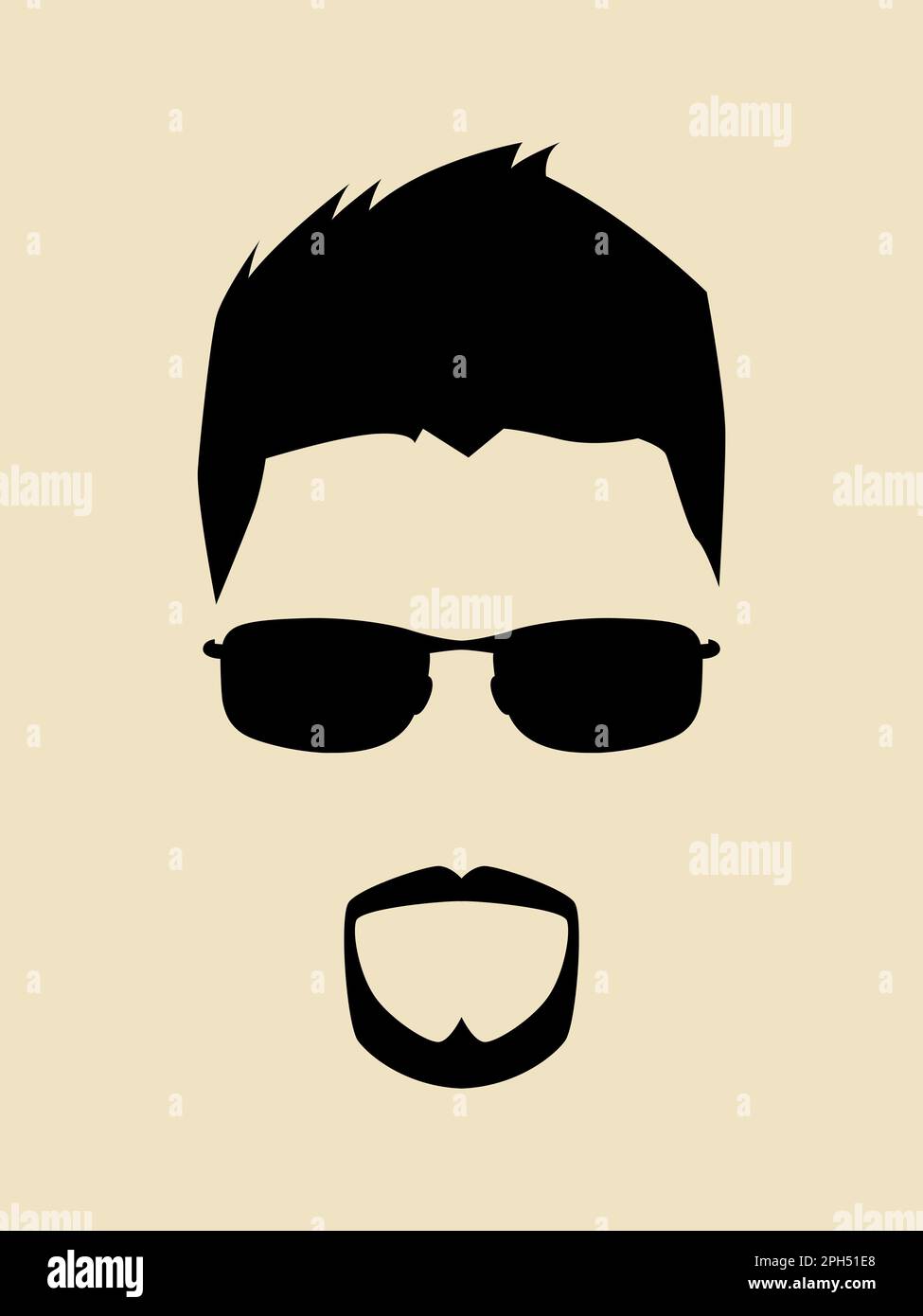 Mustache and beards hi-res stock photography and images - Alamy