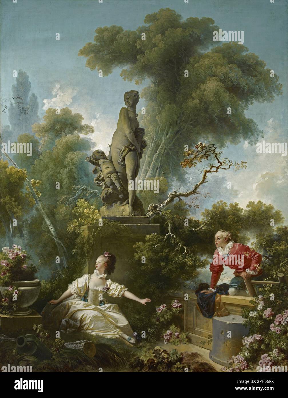 The Progress of Love 1771 by Jean-Honore Fragonard Stock Photo - Alamy