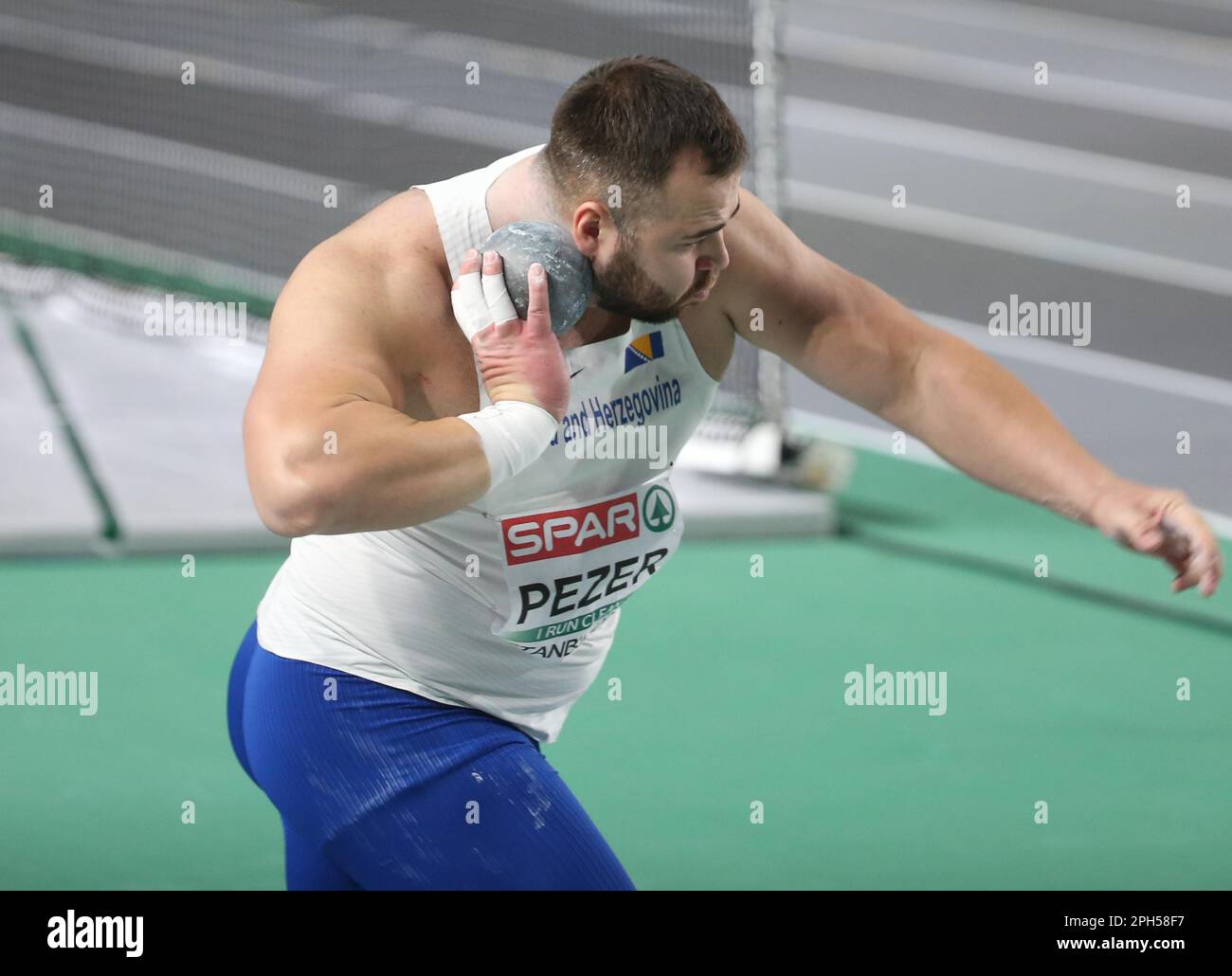 Mesud PEZER of Bosnia-Herzegovina during the European Athletics Indoor