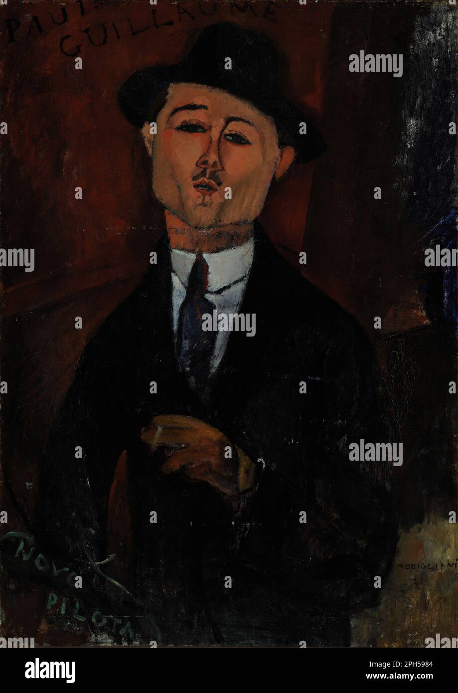 Paul Guillaume Novo Pilota 1915 By Amedeo Modigliani Stock Photo Alamy paul-guillaume-novo-pilota-1915-by-amedeo-modigliani-stock-photo-alamy