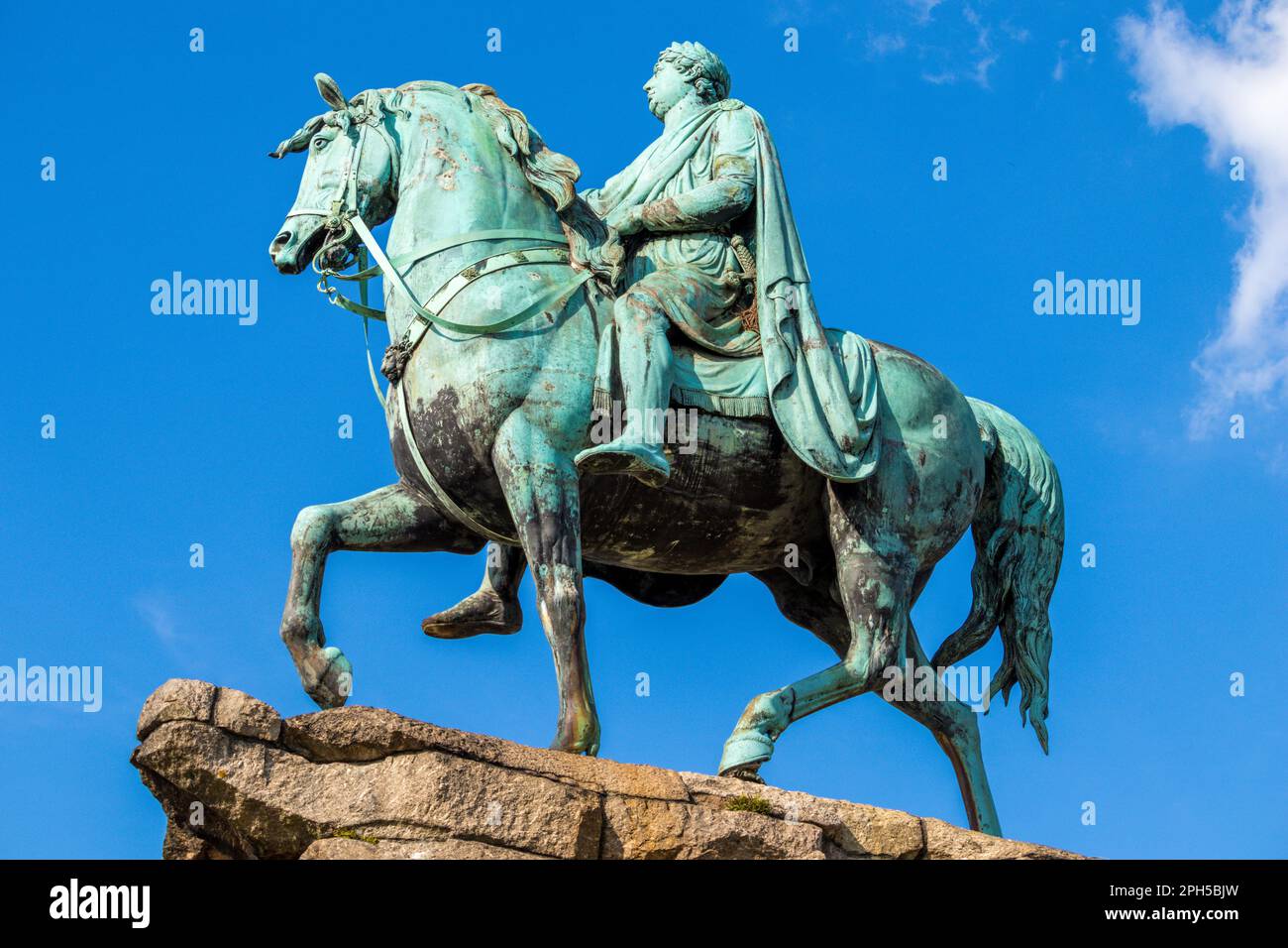 The Copper Horse, 1831 equestrian statue of III, Snow Hill in Windsor Great Park