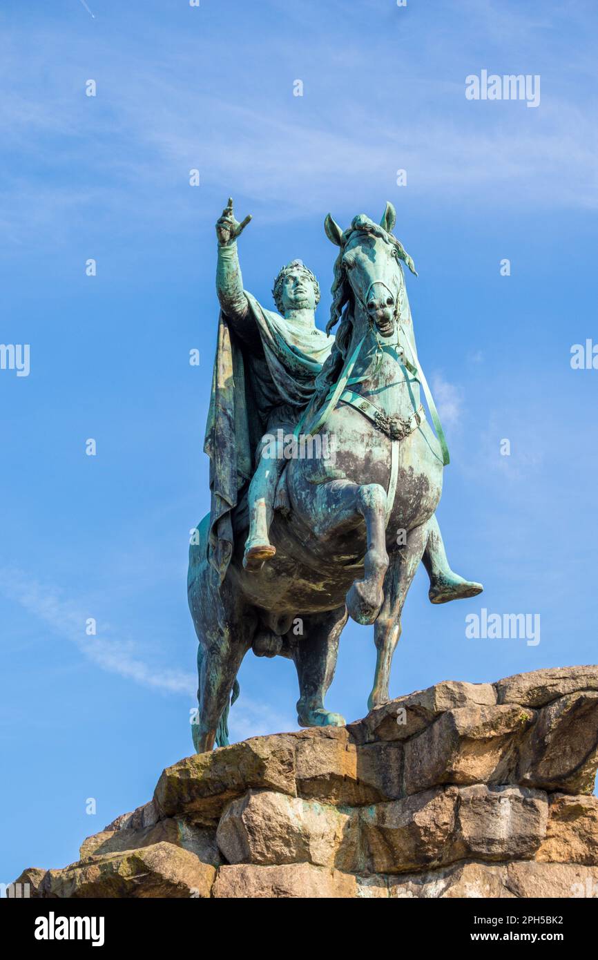 The Copper Horse, 1831 equestrian statue of III, Snow Hill in Windsor Great Park