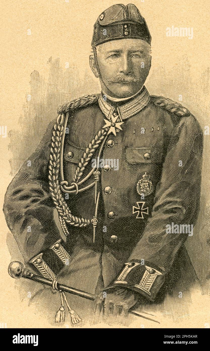 Europa, Asien, Generalfeldmarschall Alfred Graf Waldersee, 18321904