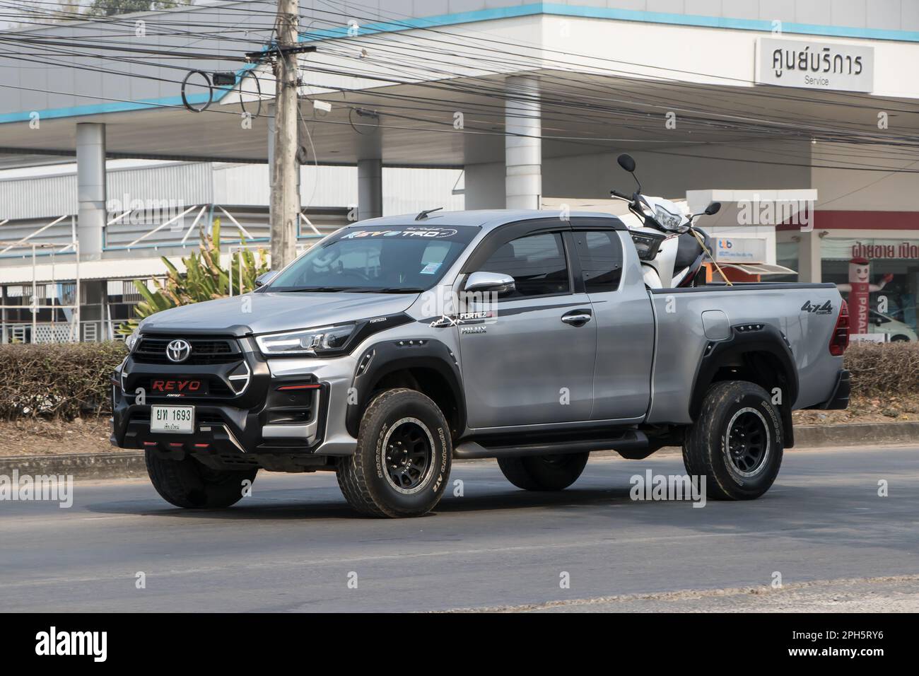 Chiangmai, Thailand - February 28 2023: Private Pickup Truck Car New ...