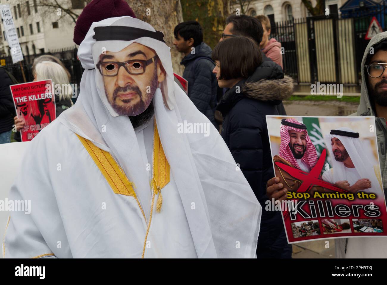 London, UK. 26 Mar 2023. 8 years after the start of the brutal assault ...
