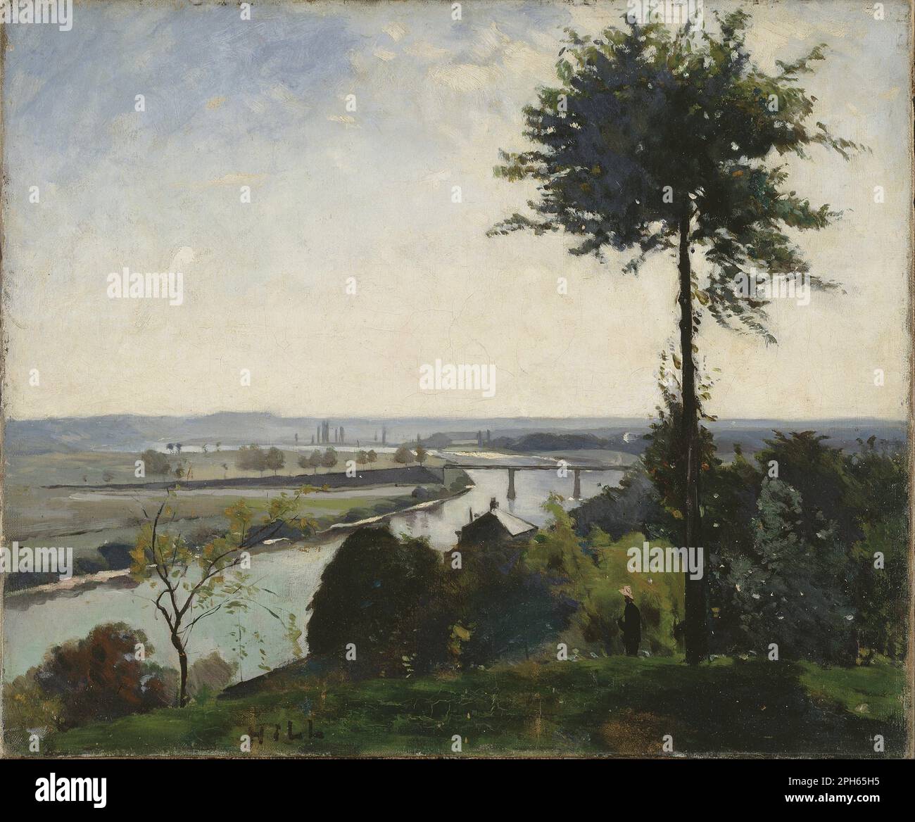 The Tree and the River III (The Seine at Bois-le-Roi) 1877 by Carl ...
