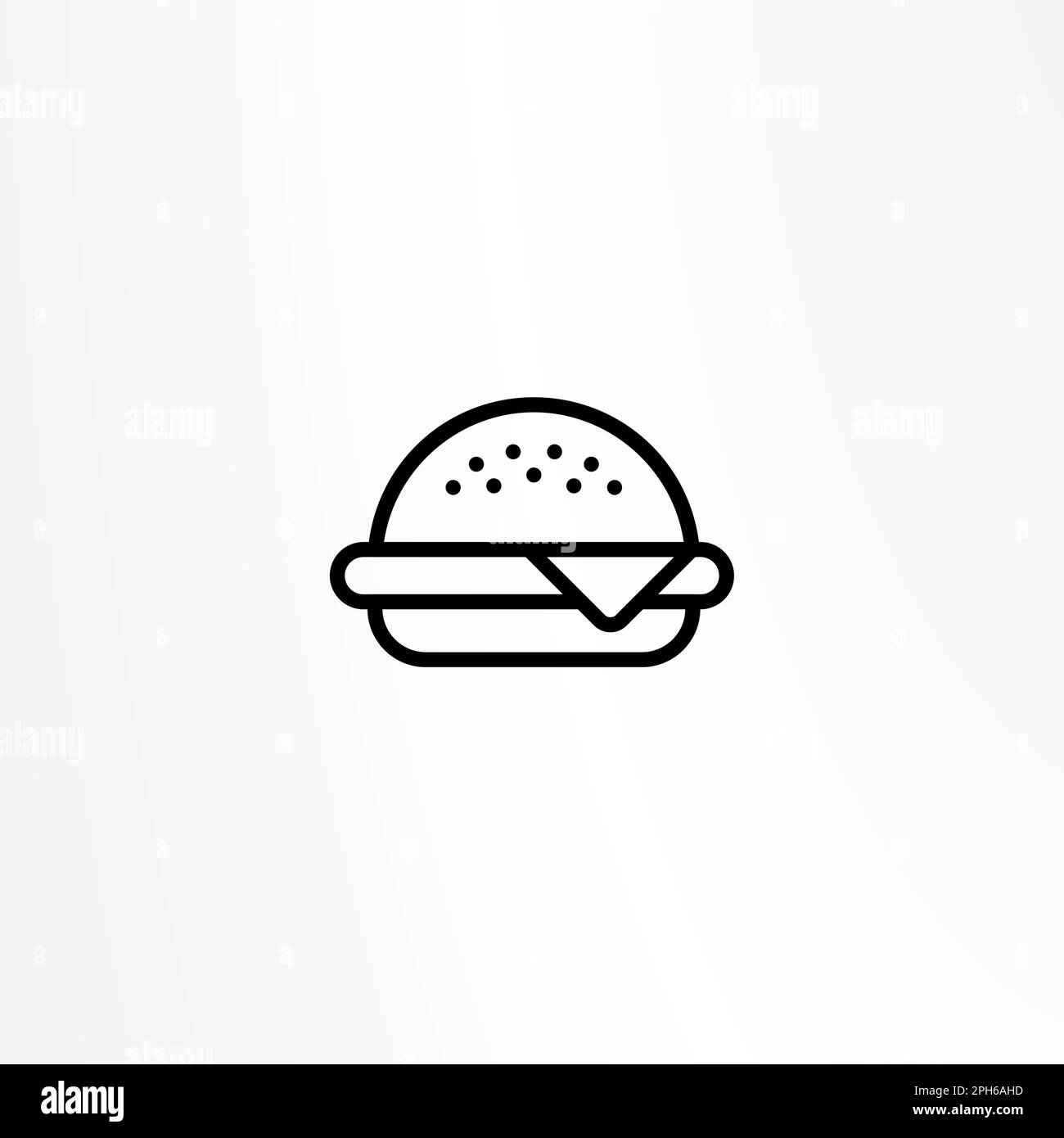 burger-icon-hamburger-logo-fast-food-line-emblem-stock-vector-image
