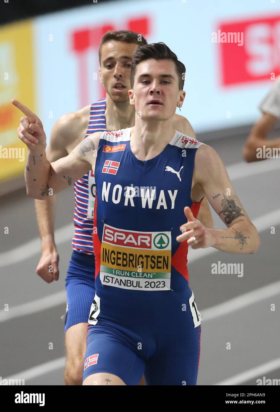 Jakob INGEBRIGTSEN of Norway 1500m Men Final during the European ...