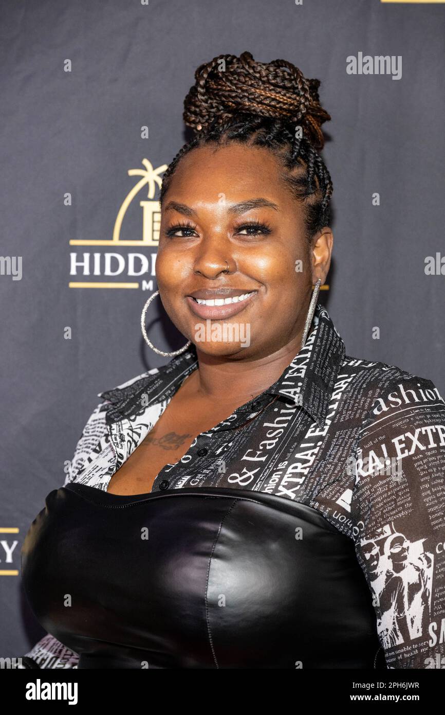 Los Angeles, USA. 25th Mar, 2023. Model Junique attends Tariq Nasheed's