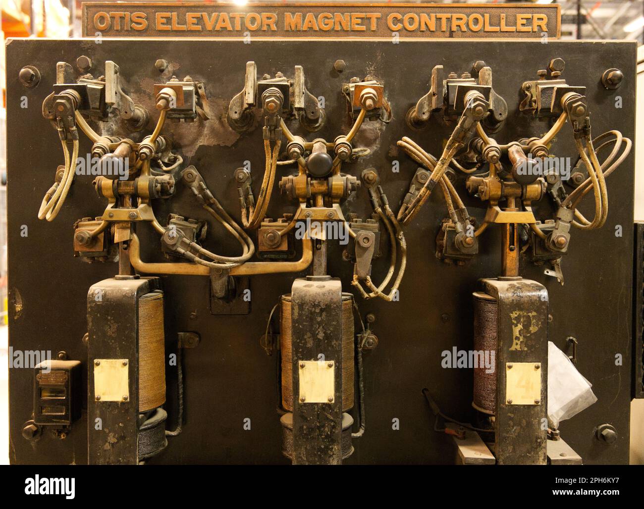 OTIS Elevator Controller Stock Photo Alamy