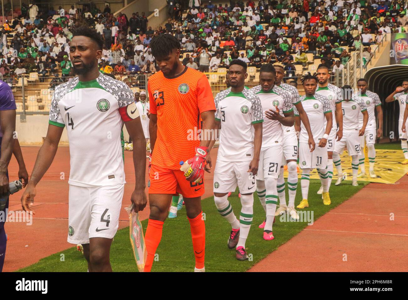 Nigeria’s Super Eagles vs Guinea Bissau game during the 2023 Africa Cup