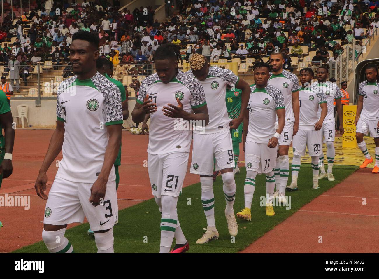 Nigeria’s Super Eagles vs Guinea Bissau game during the 2023 Africa Cup