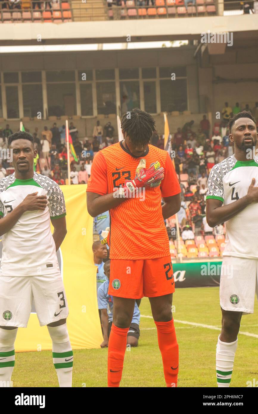 Nigeria’s Super Eagles vs Guinea Bissau game during the 2023 Africa Cup