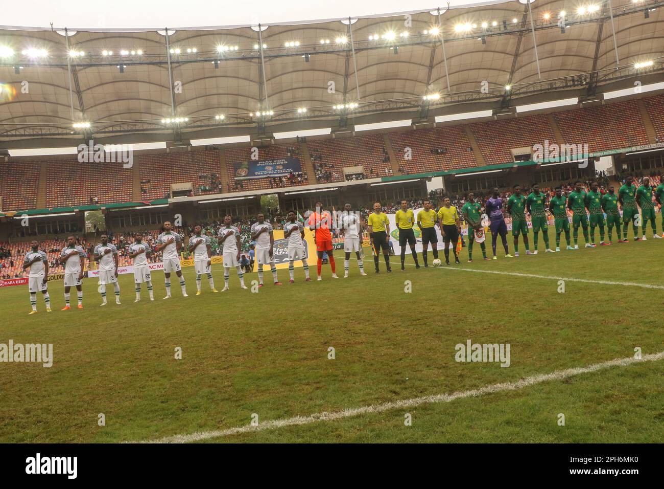 Nigeria’s Super Eagles vs Guinea Bissau game during the 2023 Africa Cup