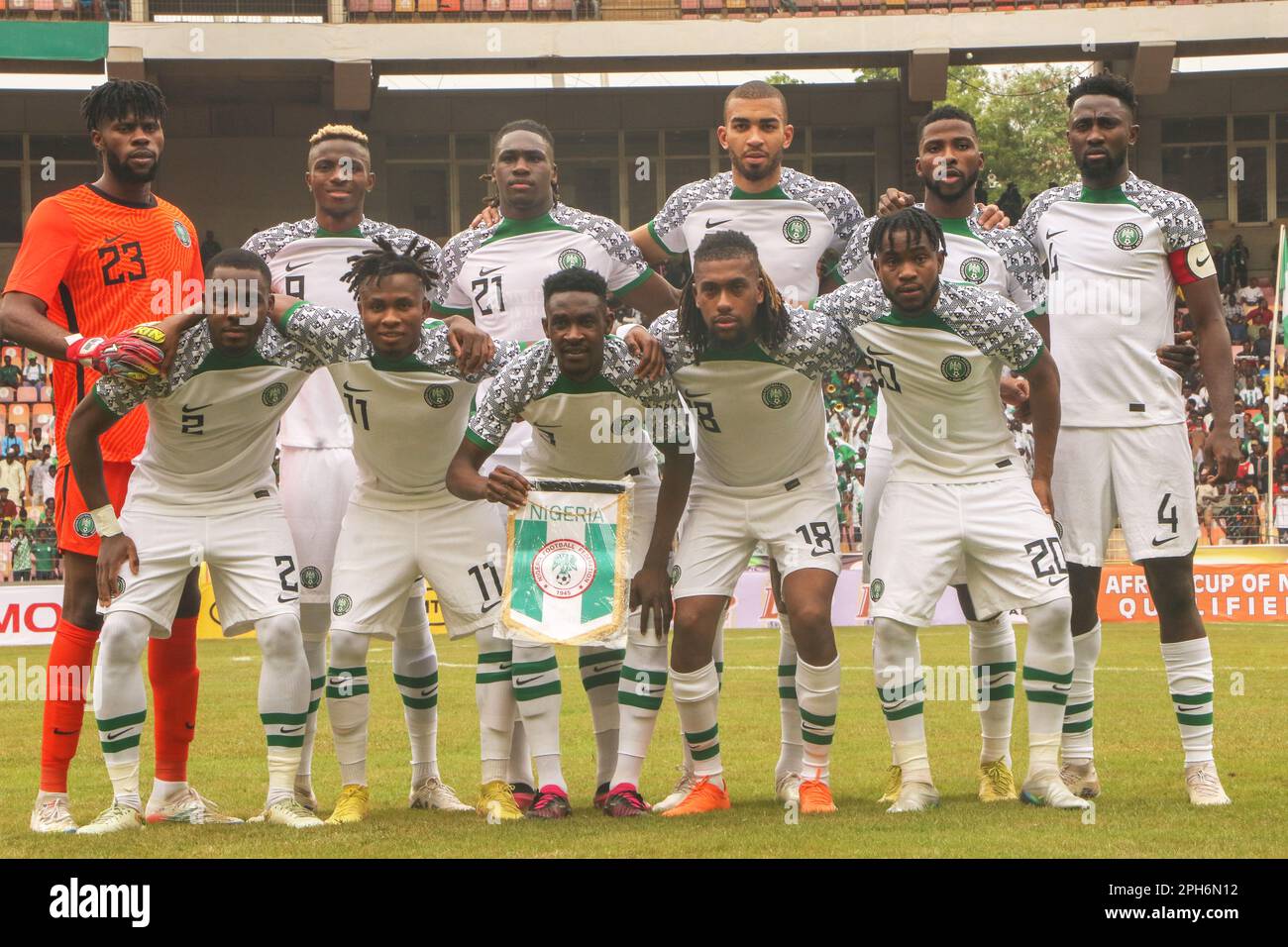 Nigeria’s Super Eagles vs Guinea Bissau game during the 2023 Africa Cup