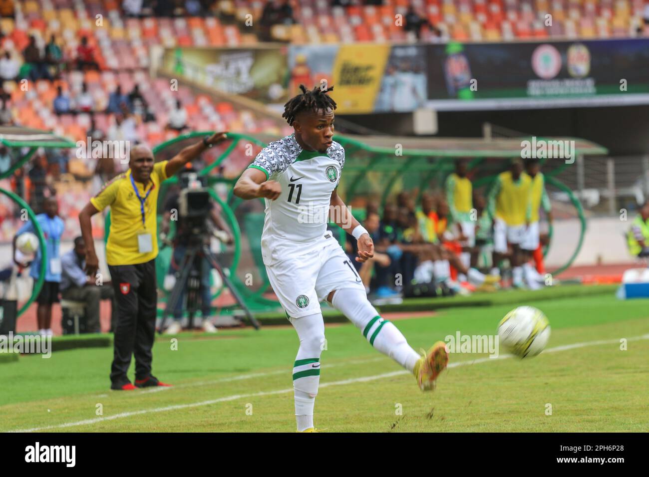 Nigeria’s Super Eagles vs Guinea Bissau game during the 2023 Africa Cup