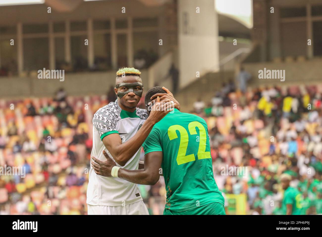 Nigeria’s Super Eagles vs Guinea Bissau game during the 2023 Africa Cup