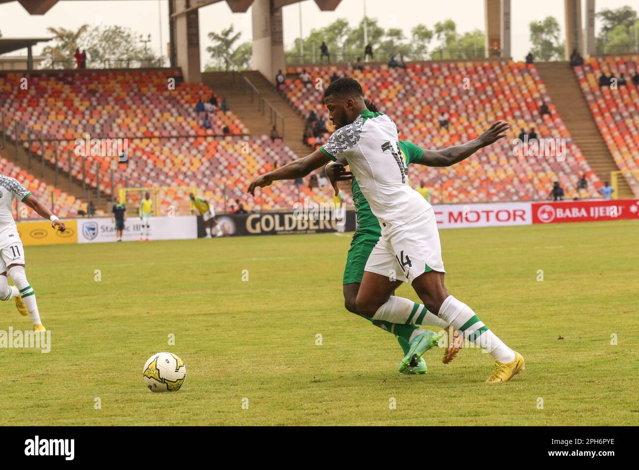 Nigeria’s Super Eagles vs Guinea Bissau game during the 2023 Africa Cup
