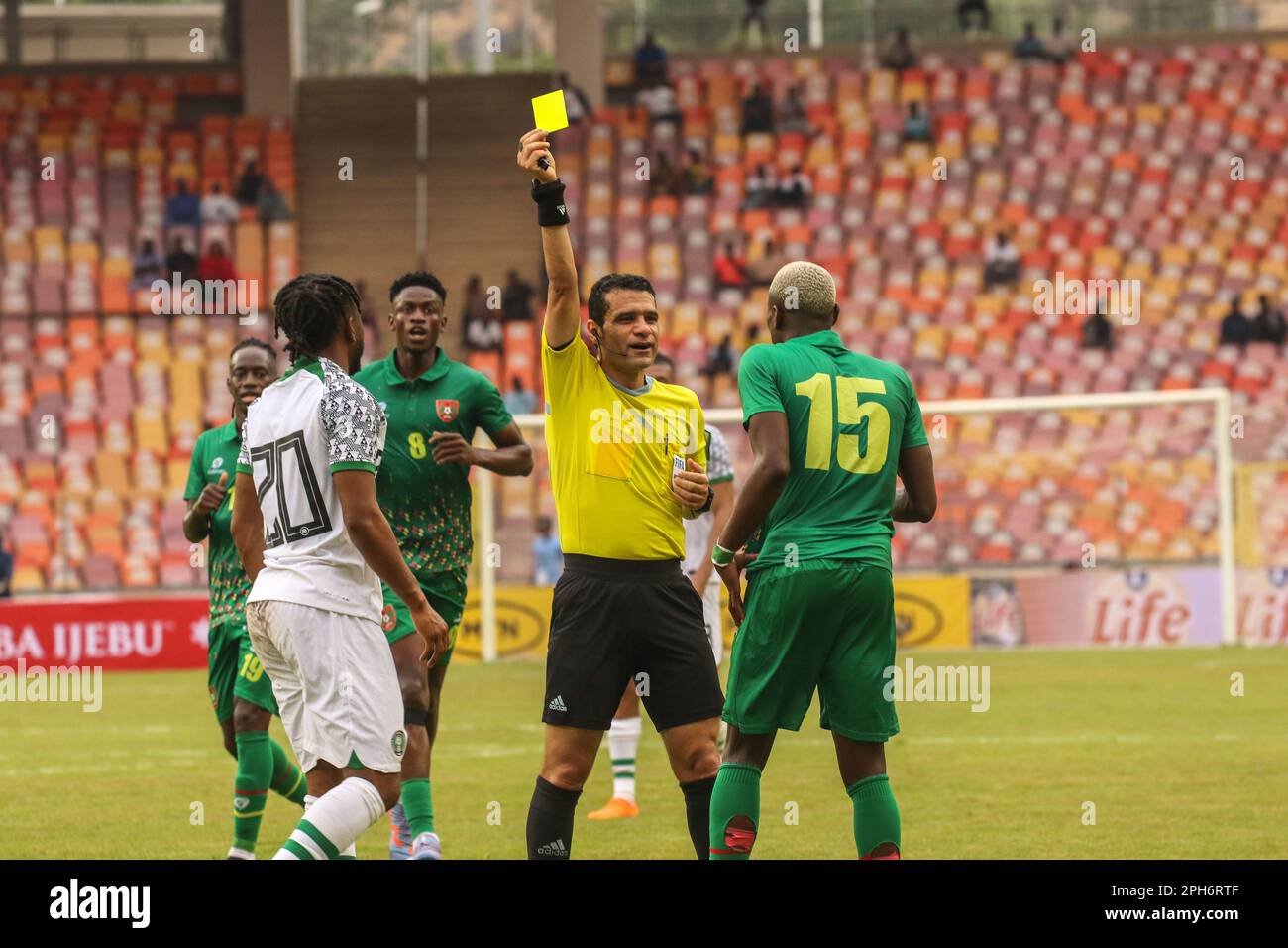 Nigeria’s Super Eagles Vs Guinea Bissau Game During The 2023 Africa Cup ...