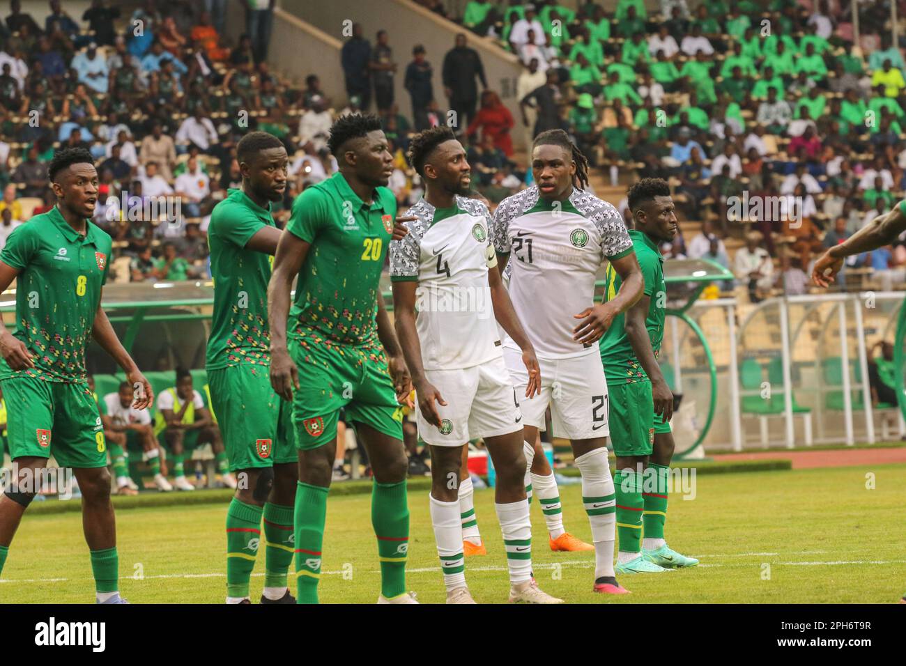Nigeria’s Super Eagles vs Guinea Bissau game during the 2023 Africa Cup