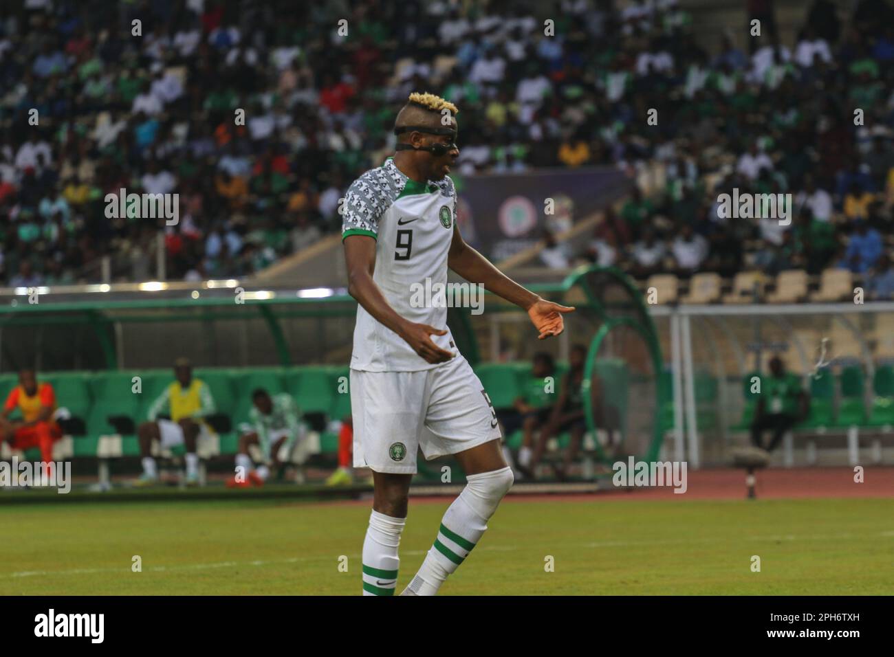 Nigeria’s Super Eagles vs Guinea Bissau game during the 2023 Africa Cup