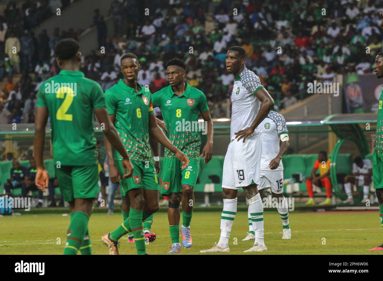 Nigeria’s Super Eagles vs Guinea Bissau game during the 2023 Africa Cup