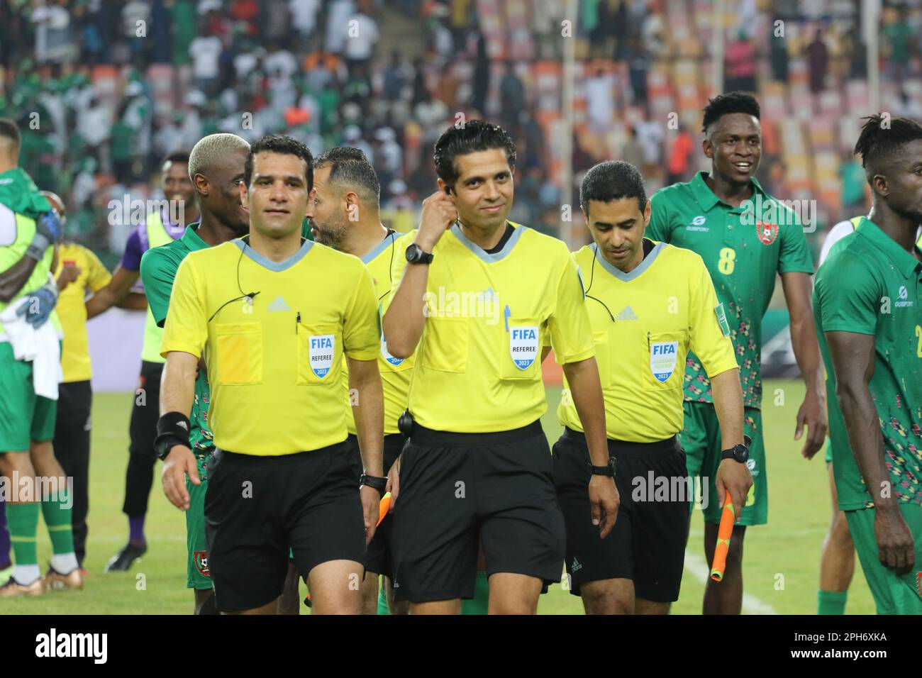 Nigeria’s Super Eagles vs Guinea Bissau game during the 2023 Africa Cup