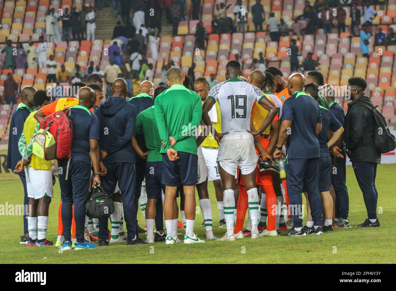 Nigeria’s Super Eagles vs Guinea Bissau game during the 2023 Africa Cup