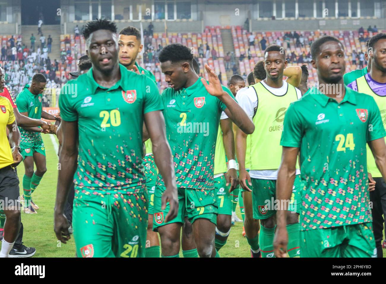 Nigeria’s Super Eagles vs Guinea Bissau game during the 2023 Africa Cup