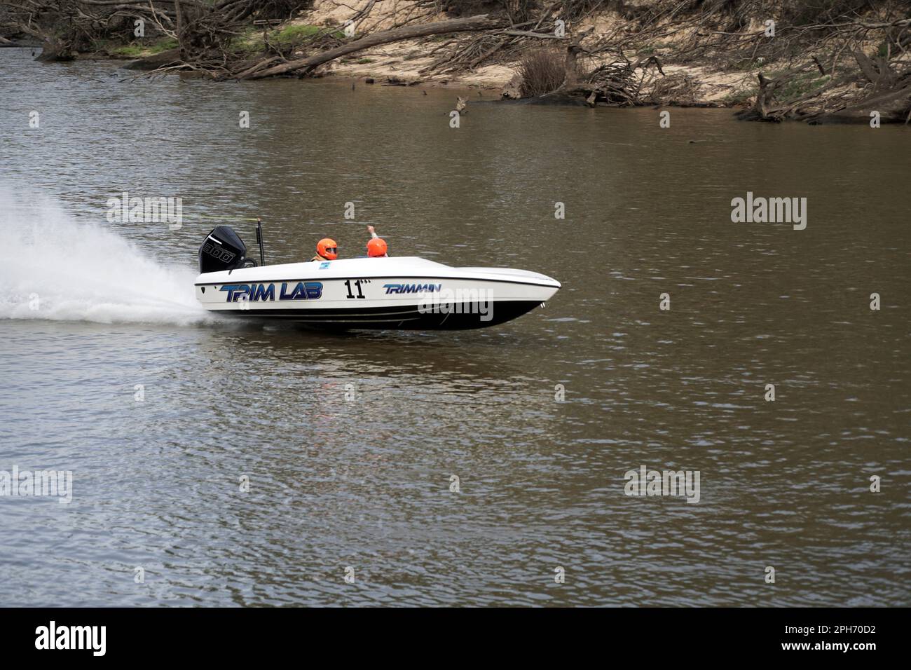Echuca Victoria Australia, 26 March 2023 Trim Tab competing on the