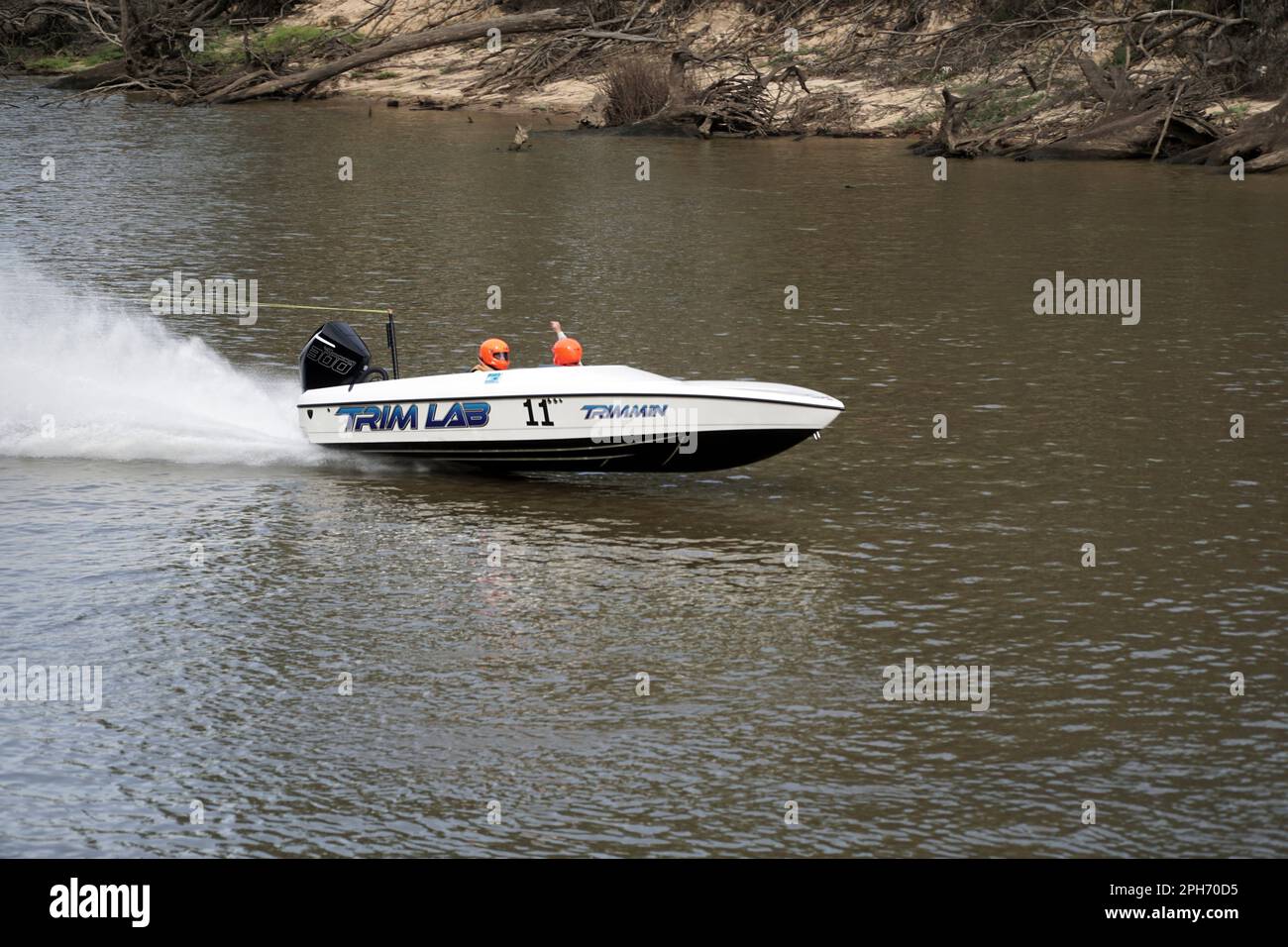 Echuca Victoria Australia, 26 March 2023 Trim Tab competing on the