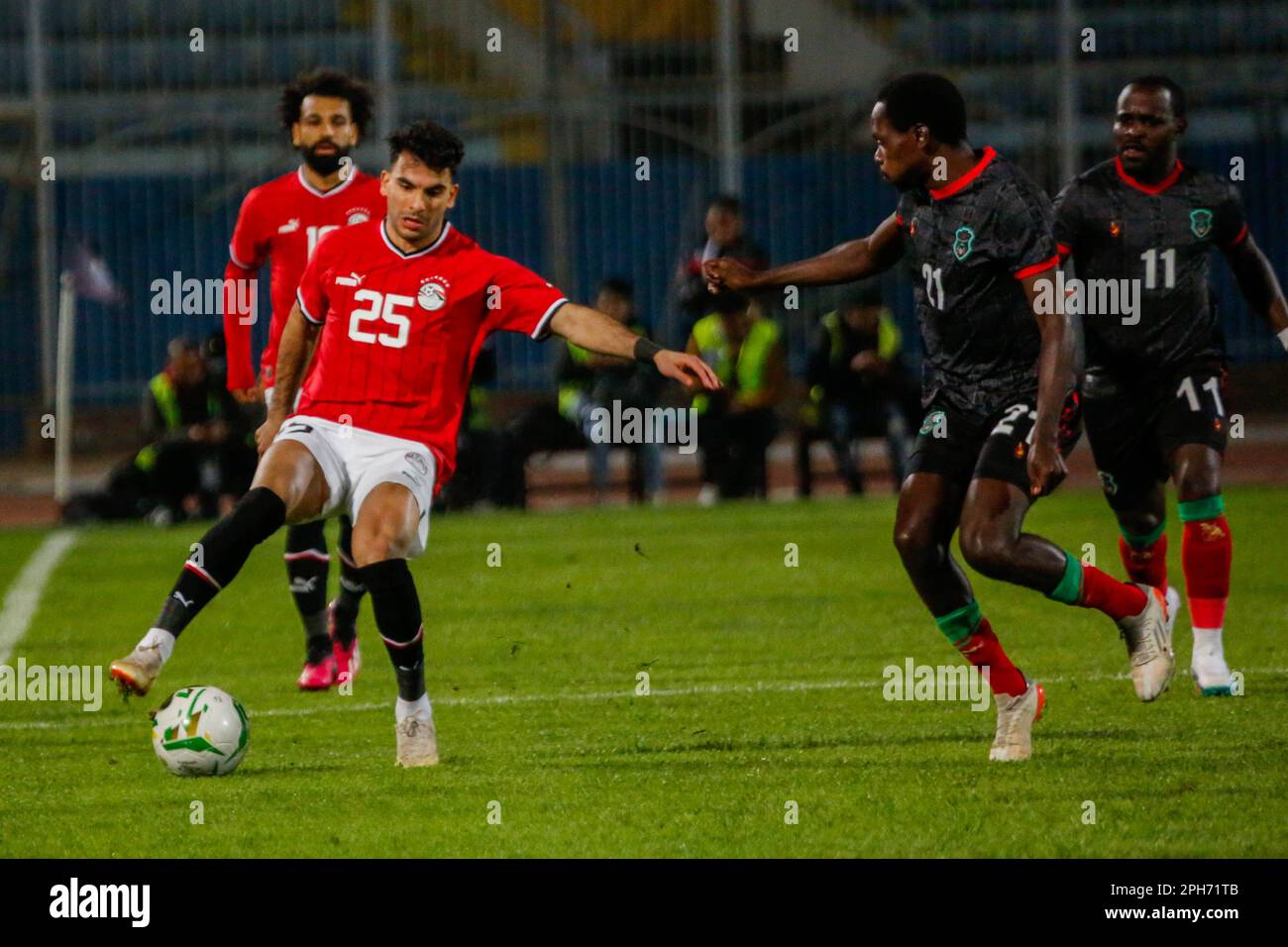 The 2023 Africa Cup of Nations qualifiers between Egypt and Malawi at