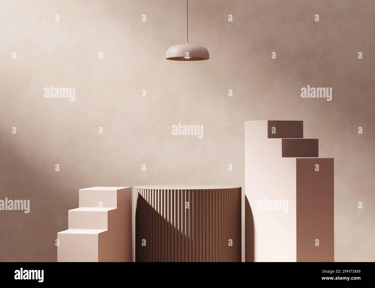 Abstract Minimal Modern Podium Platform For Product Display Showcase 3D ...