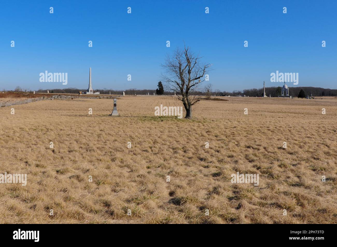 Gettysburg National Military Park in Gettysburg, USA Stock Photo Alamy