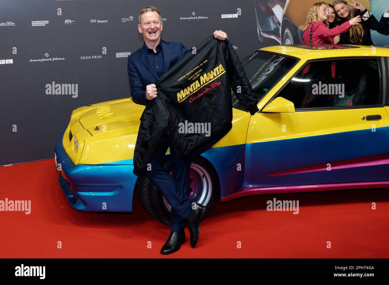 26 March 2023, North Rhine-Westphalia, Cologne: Actor Michael Kessler comes  to the premiere of the film "Manta Manta - Zwoter Teil". Photo: Henning  Kaiser/dpa Stock Photo - Alamy