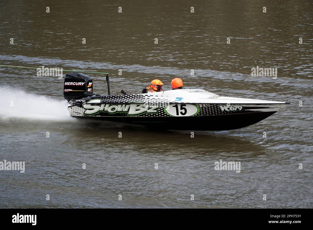 Echuca Victoria Australia, Show Biz competing on the Murray River