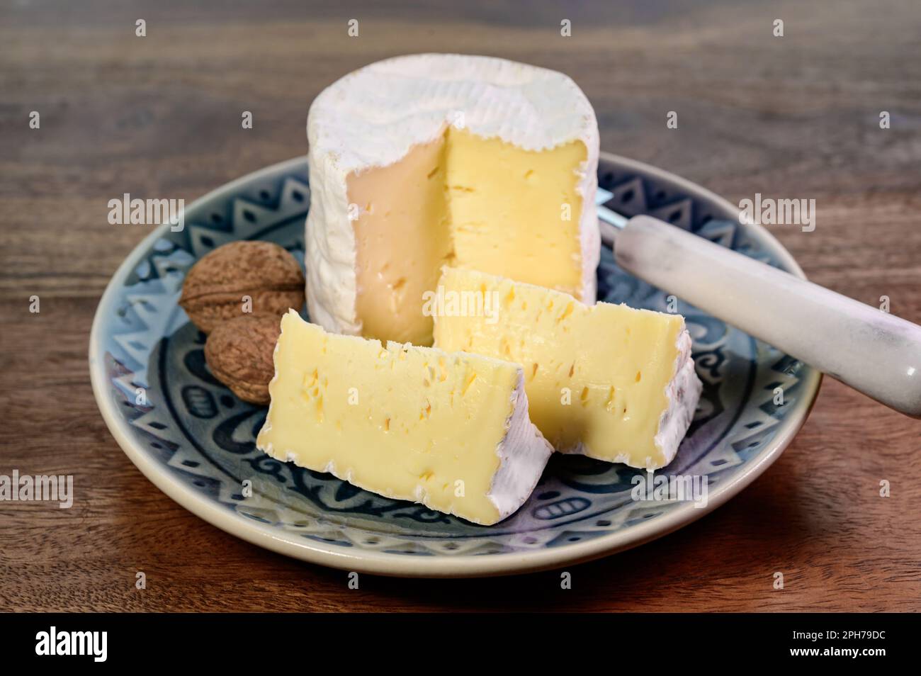 Belgian white mold soft cow milk cheese Bouquet des Moines from Abbey ...