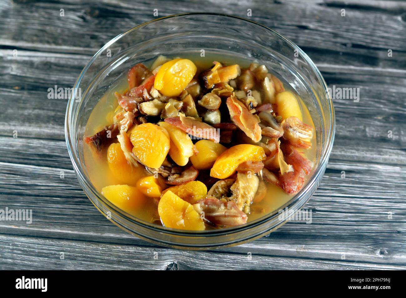 Dried fruits compote, Traditional Khoshaf kushaf dates compote that is