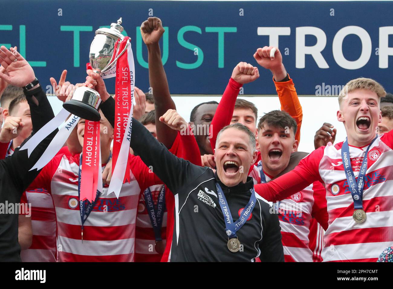 Falkirk, UK. 26th Mar, 2023. UK. The SPFL Trust Trophy Final Between ...