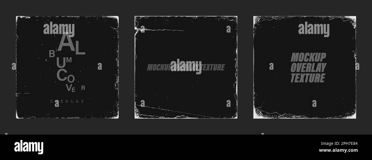 Blank record album cover Black and White Stock Photos & Images - Alamy
