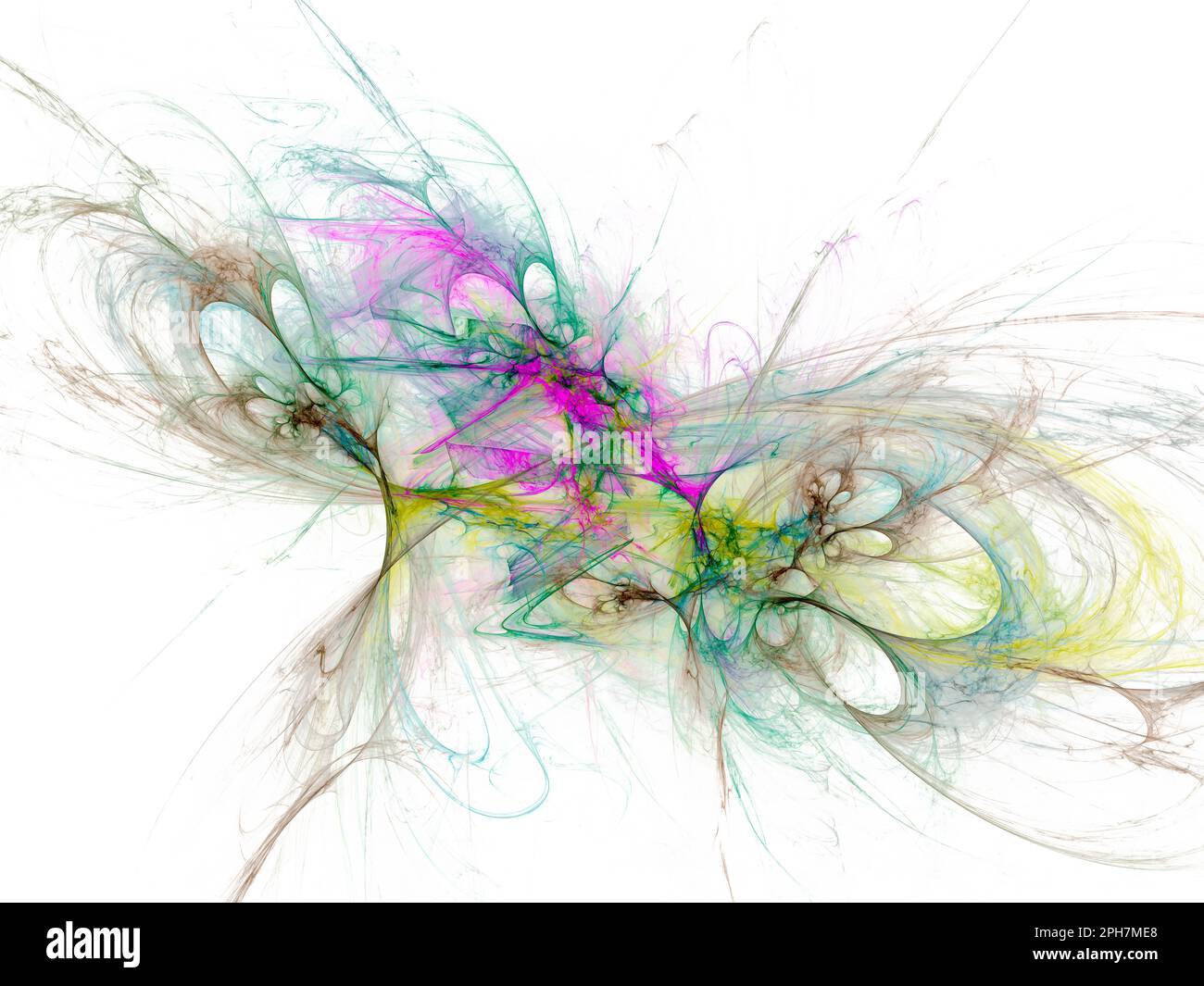 Fractal reflections Cut Out Stock Images & Pictures - Alamy