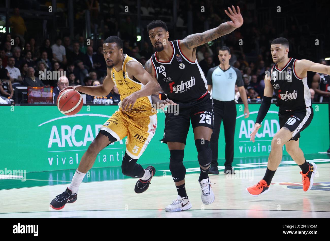 Bologna, Italy. 26th Mar, 2023. MuhammadAlic AbdurRahkman (Carpegna Prosciutto Pesaro