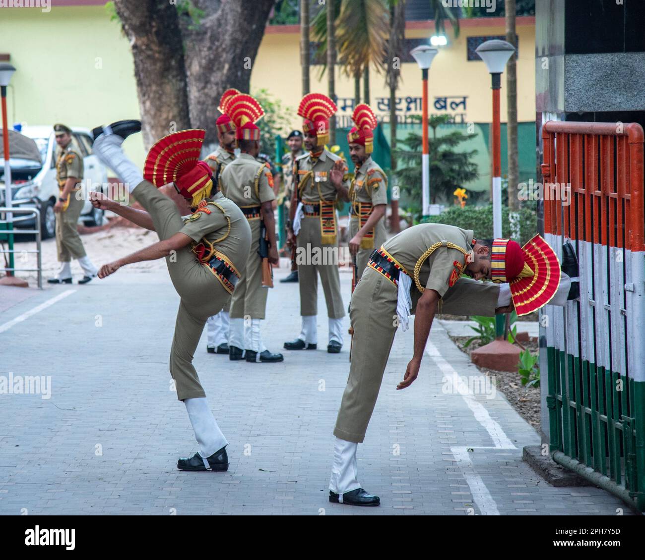 Bangaon, India. 26th Mar, 2023. Different moments of joint retreat