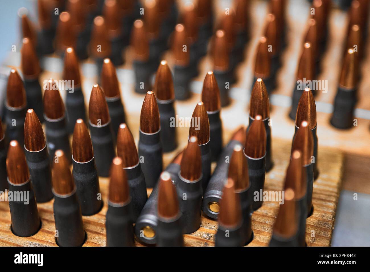 Bollets Rack Firearm rack hi-res stock photography and images - Alamy